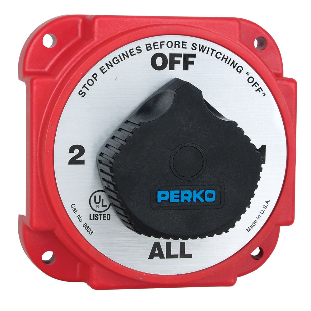 Perko Heavy Duty Battery Selector Switch wAlternator Field Disconnect 8603DP Main image