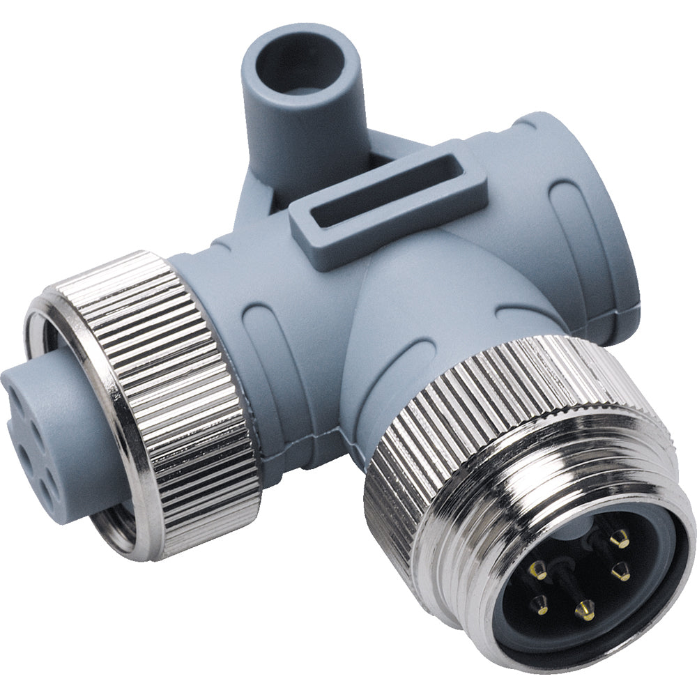 Maretron Mini 90 Deg Male to Female Connector ELBNMNF Main image