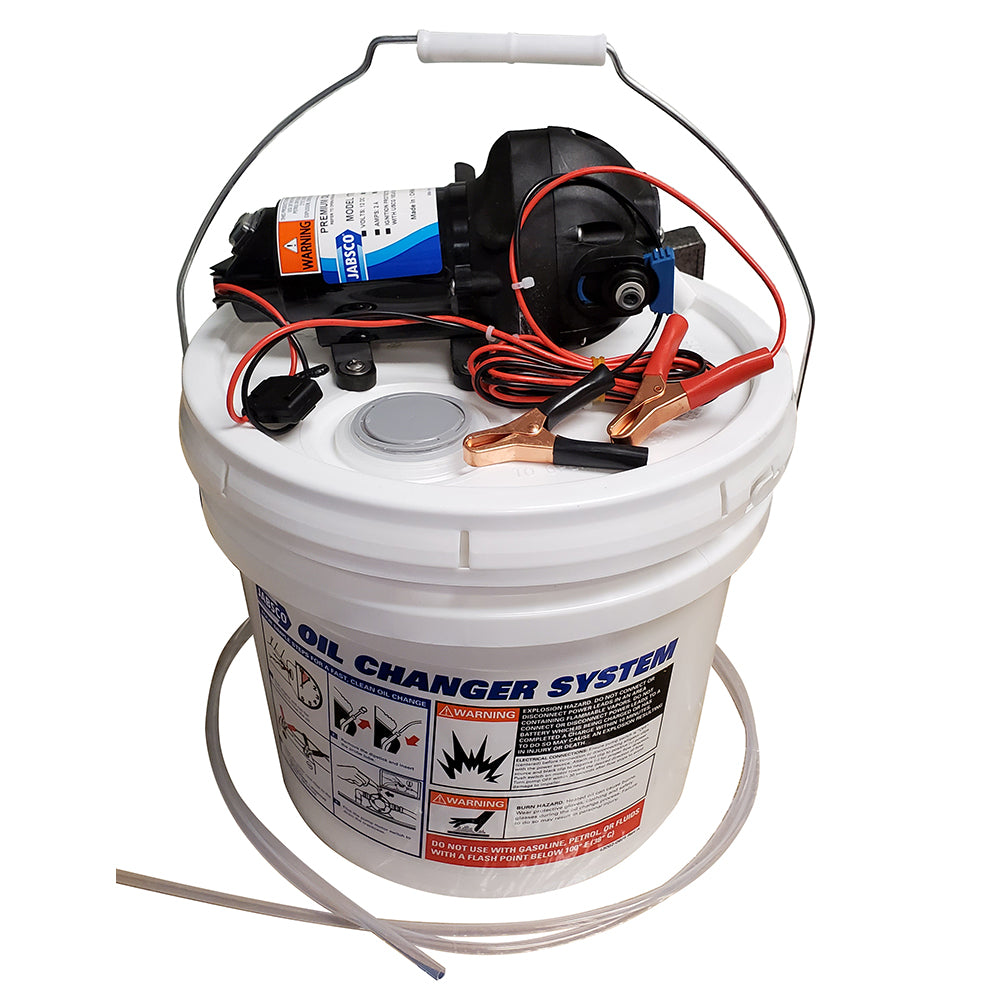 Jabsco DIY Oil Change System wPump  35 Gallon Bucket 178501012 Main image
