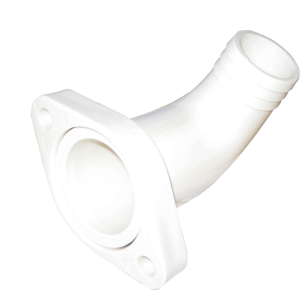 Raritan 90 Discharge Adapter wFlange  Straight To 90 1222AW Main image