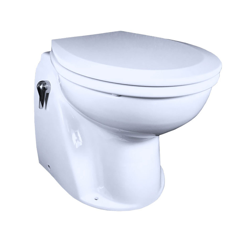 Raritan Atlantes Freedom wVortexVac  Household Style  White  Remote Intake Pump  Smart Toilet Control  12v AVHWR01203 Main image