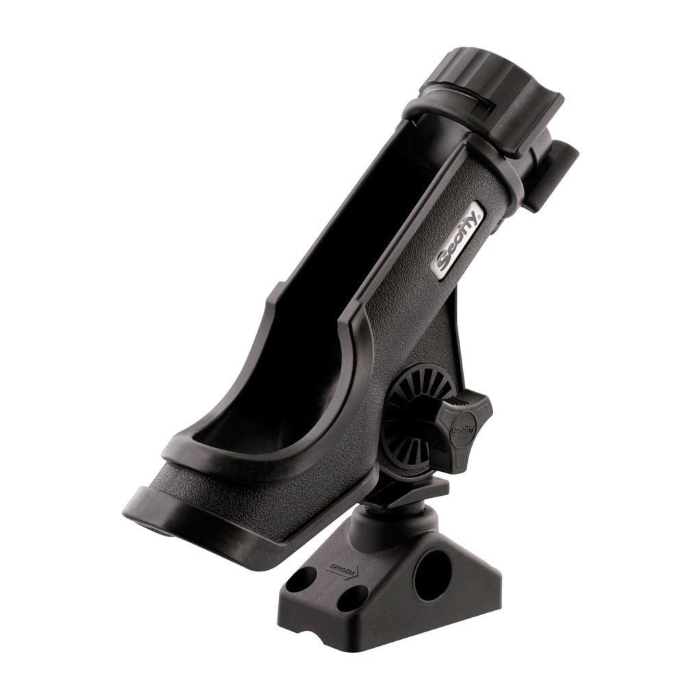 Scotty Powerlock Rod Holder Black w/241 Side/Deck Mount [230-BK] Secondary image