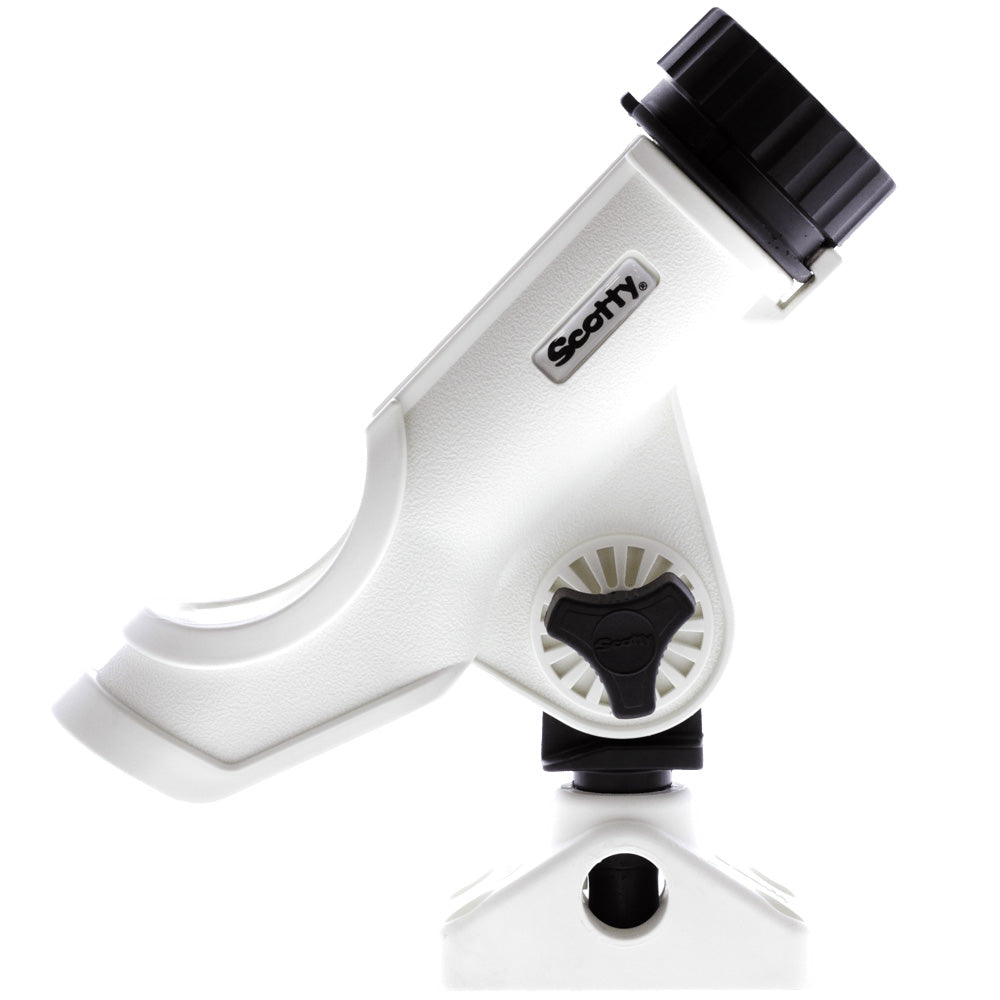 Scotty Powerlock Rod Holder White w/241 Side/Deck Mount [230-WH] Secondary image