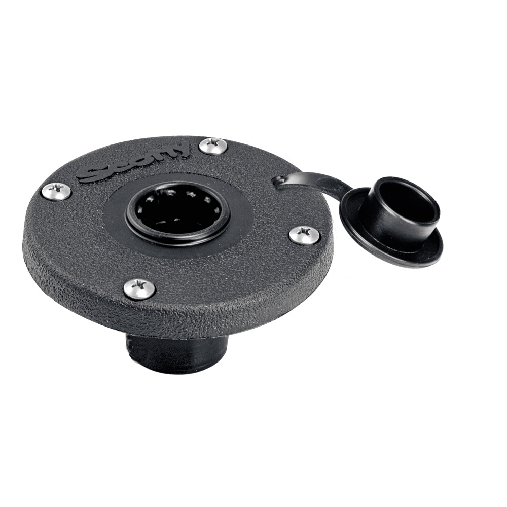 Scotty 344 Round Flush Deck Mount 344BK Main image