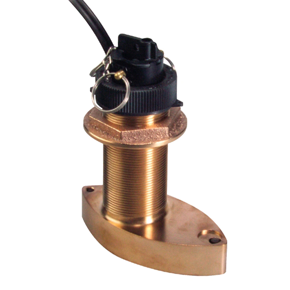 Raymarine B744V Bronze Thru Hull Triducer w45 Cable A26043 Main image