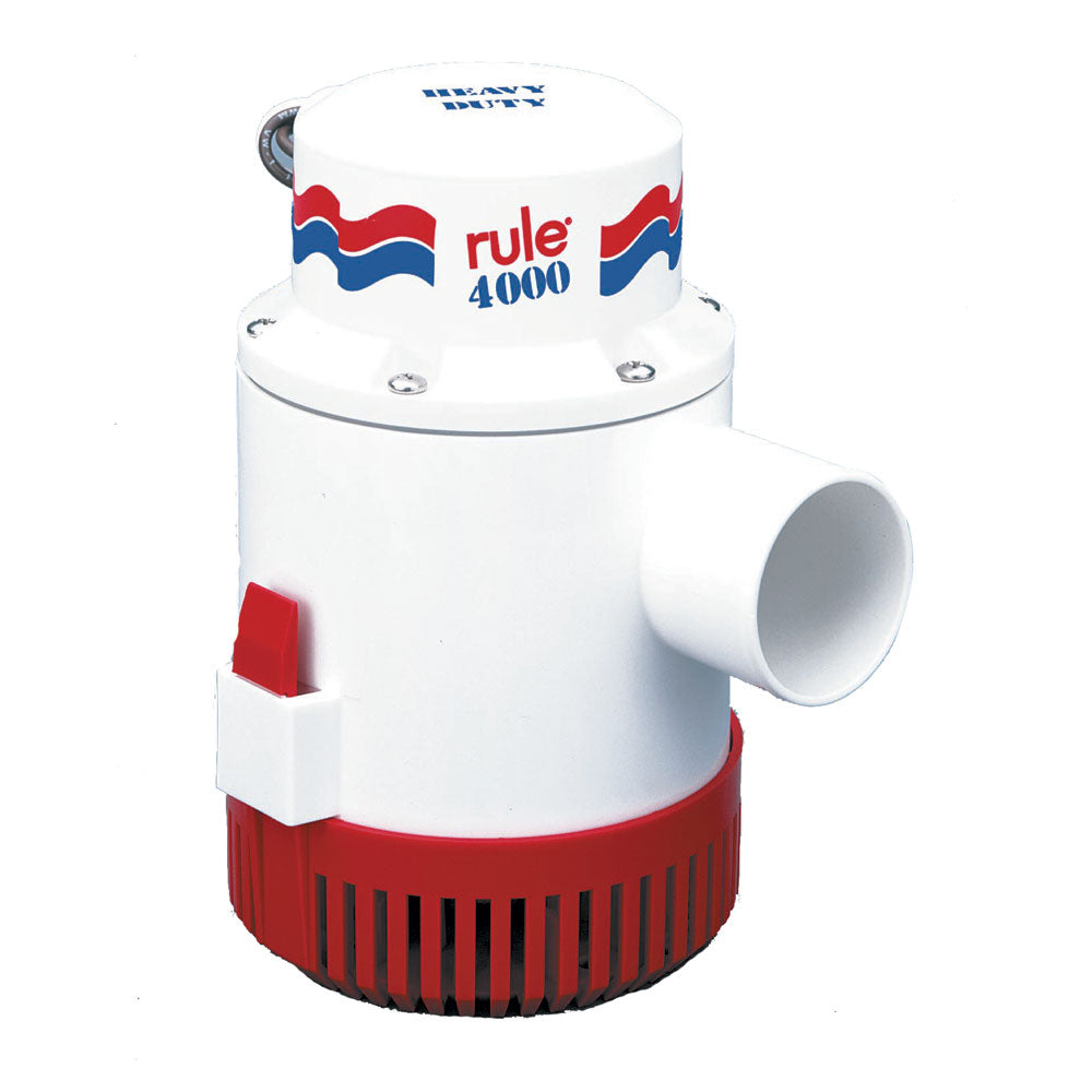 Rule 4000 NonAutomatic Bilge Pump  12V 56D Main image