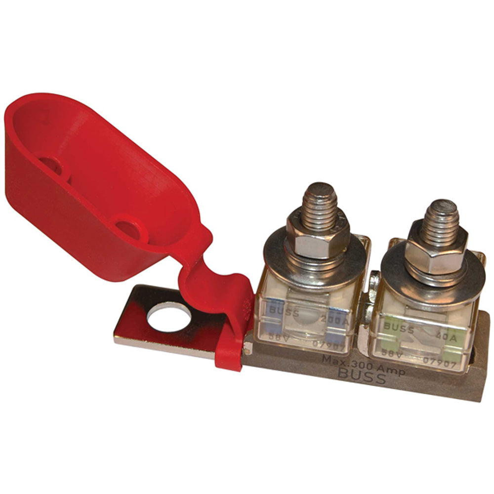 Blue Sea 2151 Terminal Fuse Block  38 Mounting Hole  2 Terminal Studs 2151 Main image