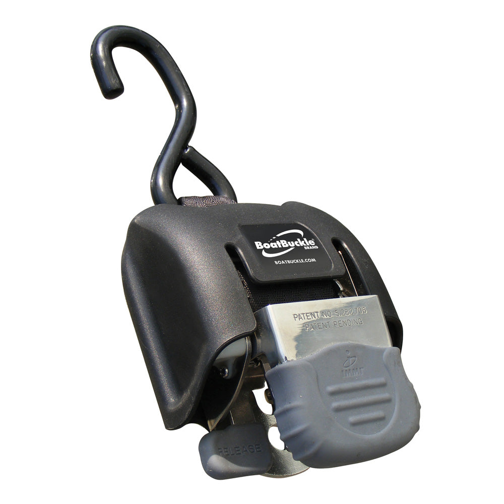 BoatBuckle G2 Retractable Transom TieDown  243  Pair  Stainless Steel F14256 Main image