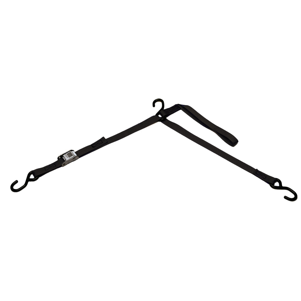 BoatBuckle PWC TriDown wCam Buckle  Soft Hook  1 x 6 F10972BK Main image