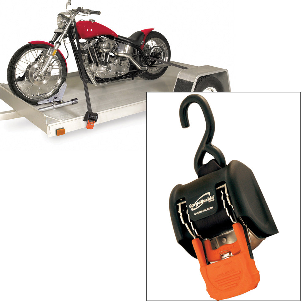 CargoBuckle G3 Retractable Ratchet TieDown  2 x 72  Pair F18800 Main image