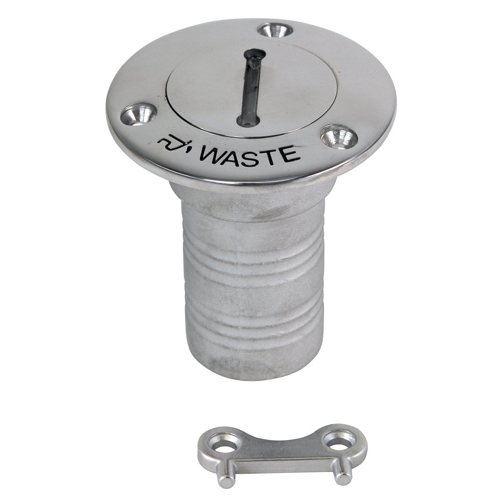 Whitecap Hose Deck Fill  112 Hose Waste 6126C Main image
