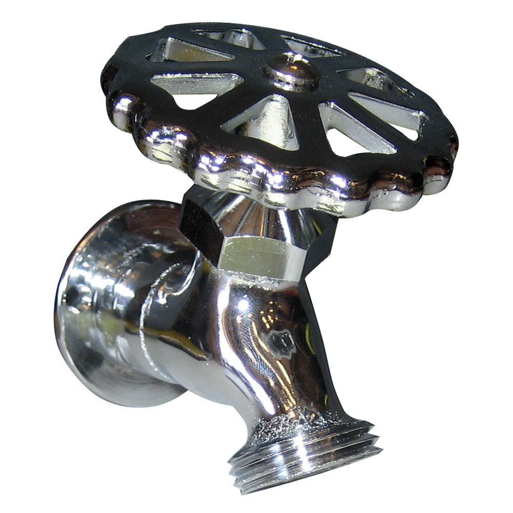 Whitecap CP Brass Sillcock 158 Base 3316 Depth P2452C Main image