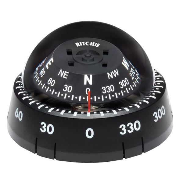 Ritchie XP99 Kayaker Compass  Surface Mount  Black XP99