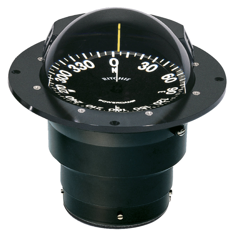 Ritchie FB500 Globemaster Compass  Flush Mount  Black  12V  5 Degree Card FB500 Main image