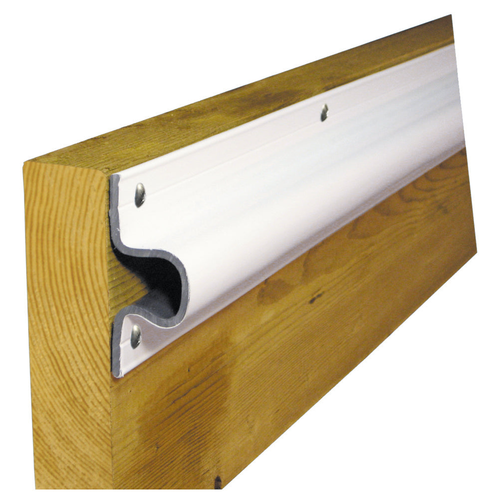 Dock Edge C Guard Economy PVC Profiles 10ft Roll  White DE1132F Main image