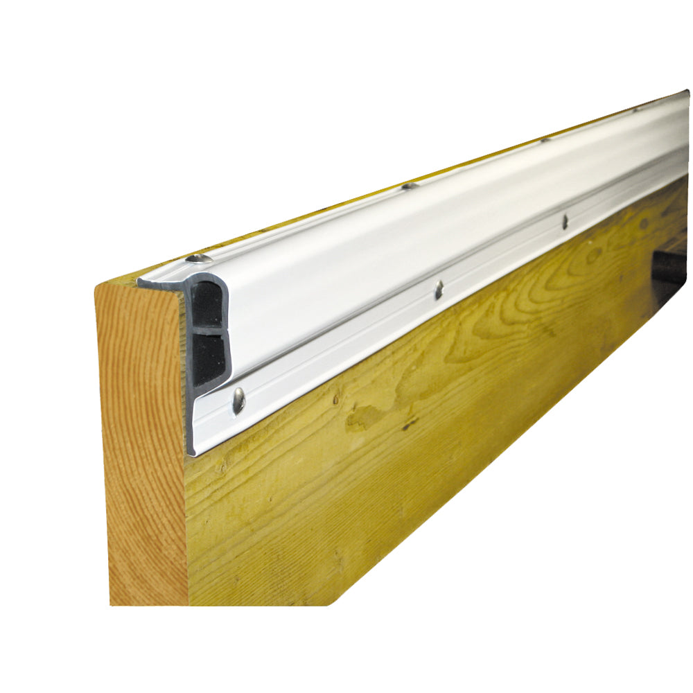 Dock Edge Dockguard Economy PVC Profile 10ft Roll  White DE1135F Main image