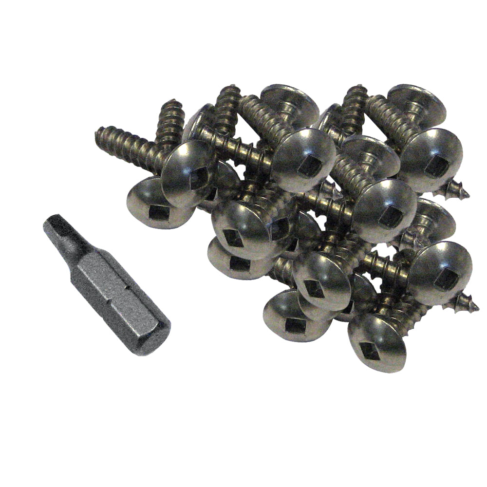 Dock Edge Stainless Steel Profile Fasteners 100 PCS 1 DE1006F Main image