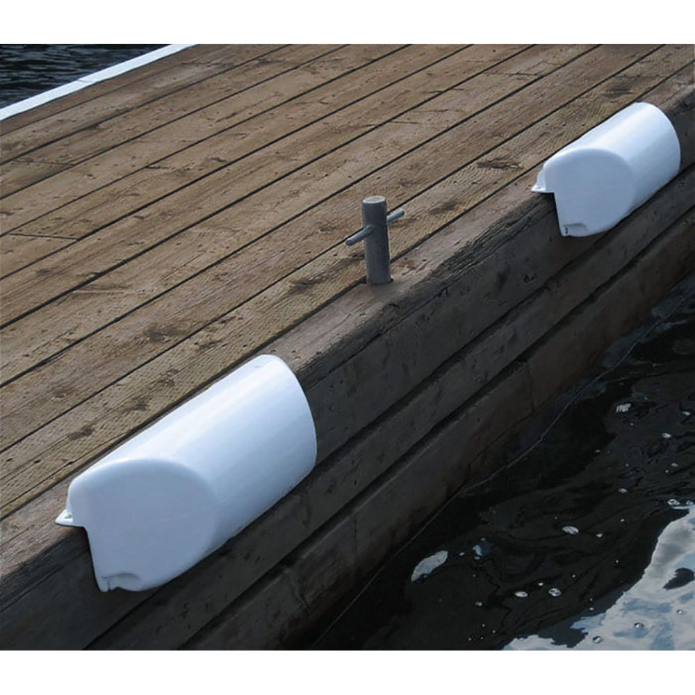 Dock Edge Dolphin Dockside Bumper 7" x 16" Straight - White [DE1060WF] Secondary image