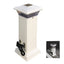 Dock Edge Cleatlite Solar Dock Light wSS Mooring Cleat 12 DE96250F