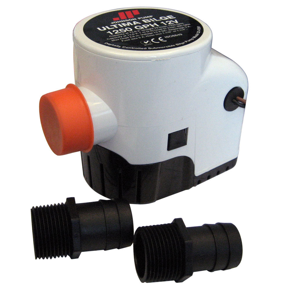 Johnson Pump Ultima Bilge 1250 GPH 118  114 Hose 3247261002 Main image