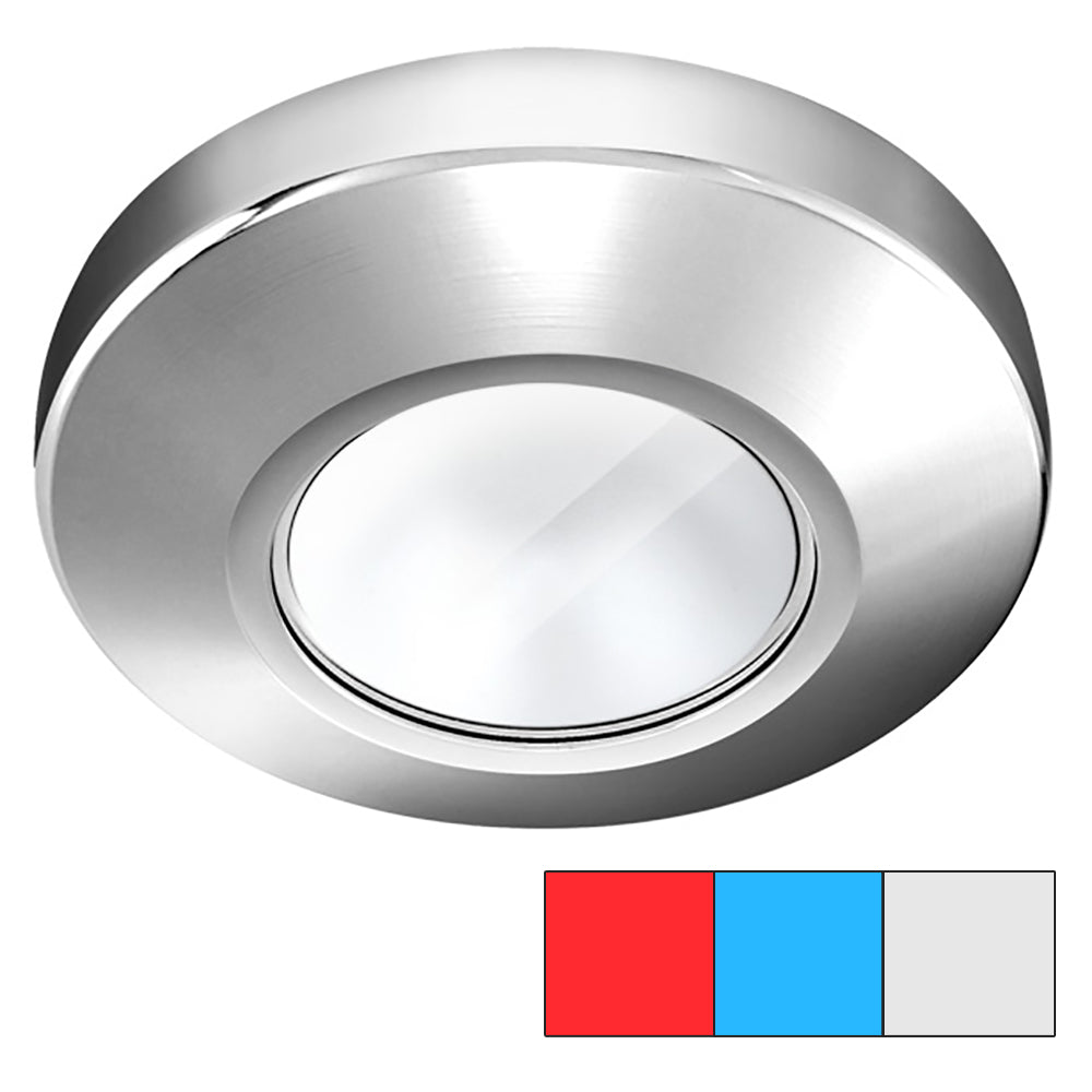 i2Systems Profile P1120 TriLight Surface Light  Red Cool White  Blue  Chrome Finish P1120Z11HAE Main image