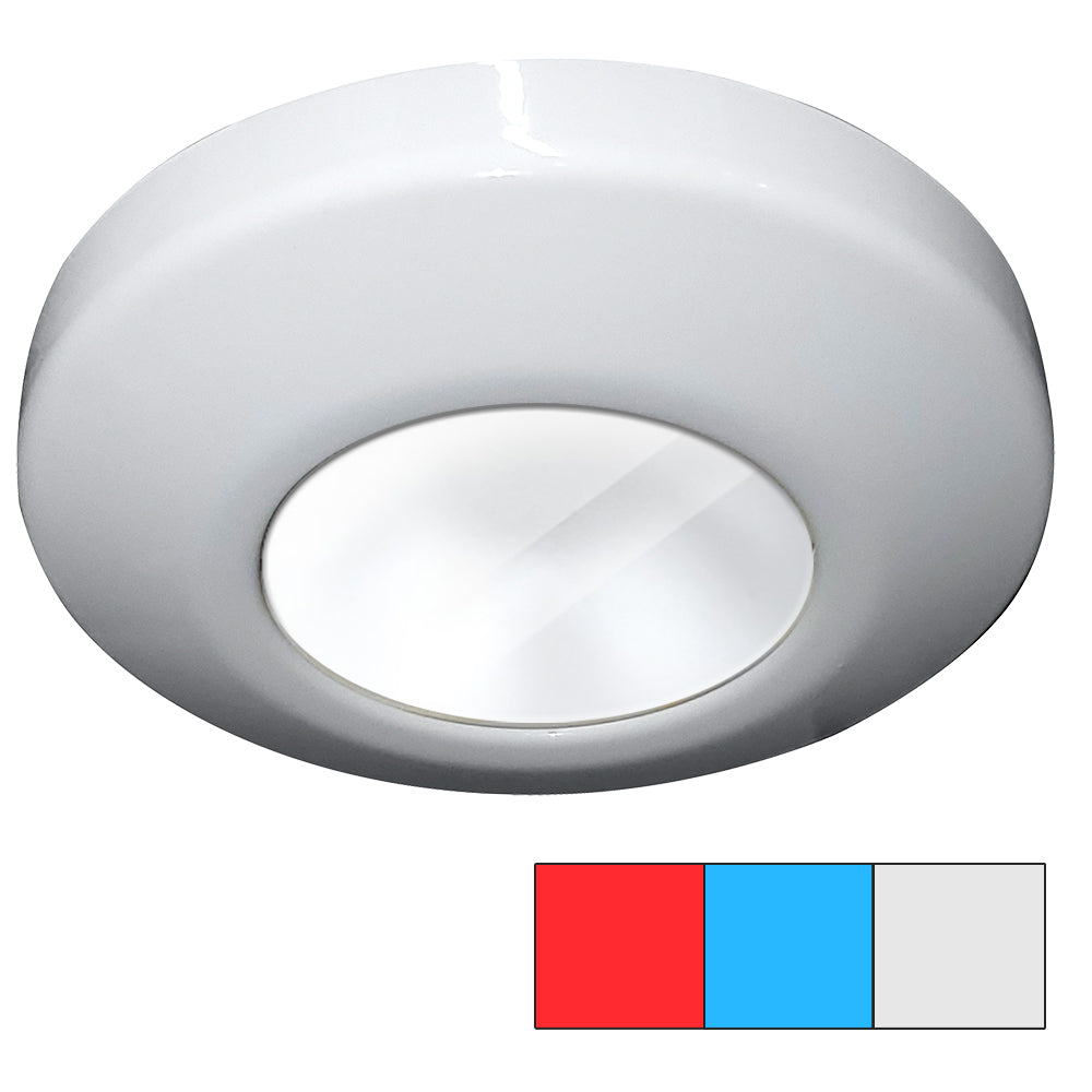 i2Systems Profile P1120 TriLight Surface Light  Red Cool White  Blue  White Finish P1120Z31HAE Main image