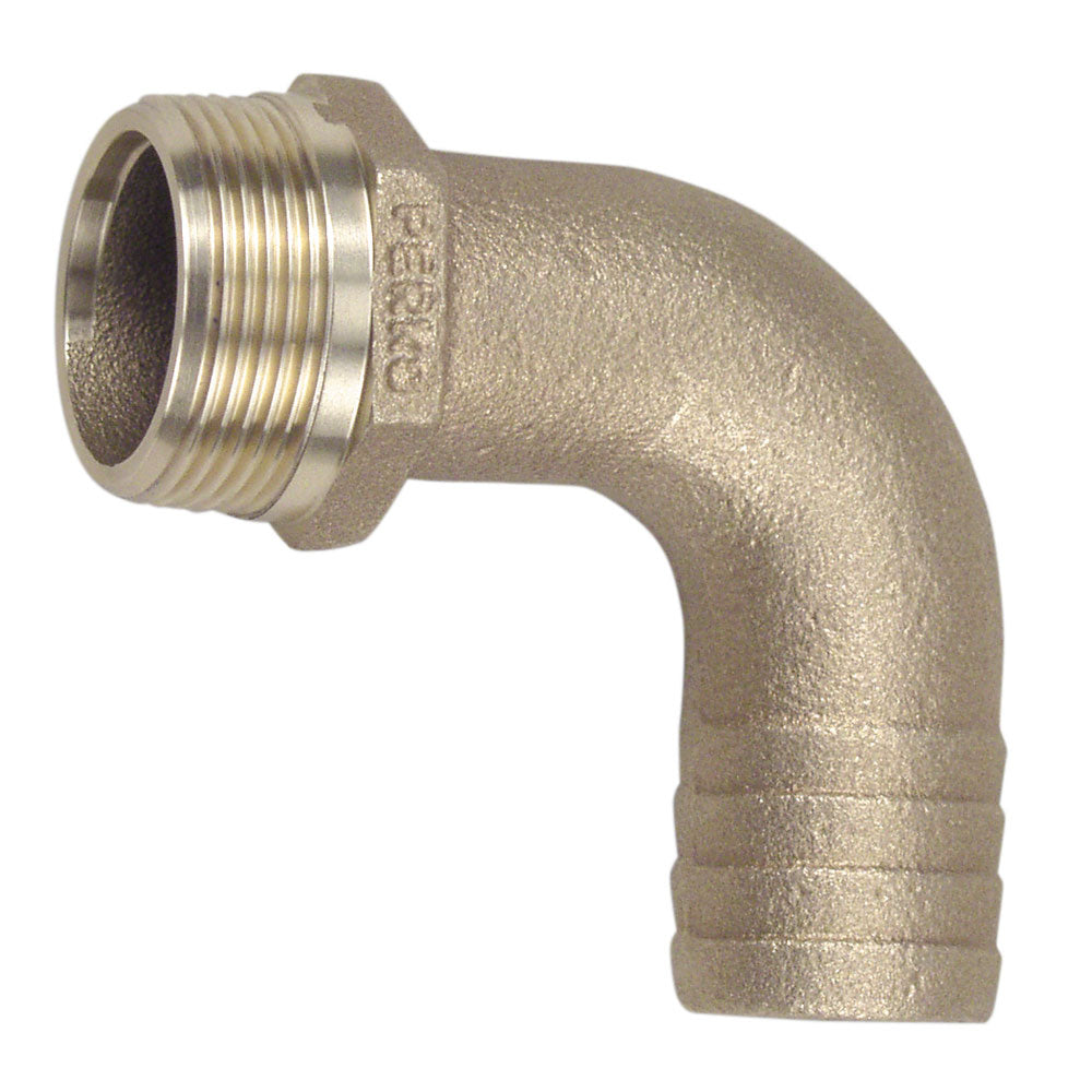 Perko 112 Pipe to Hose Adapter 90 Degree Bronze MADE IN THE USA 0063DP8PLB Main image