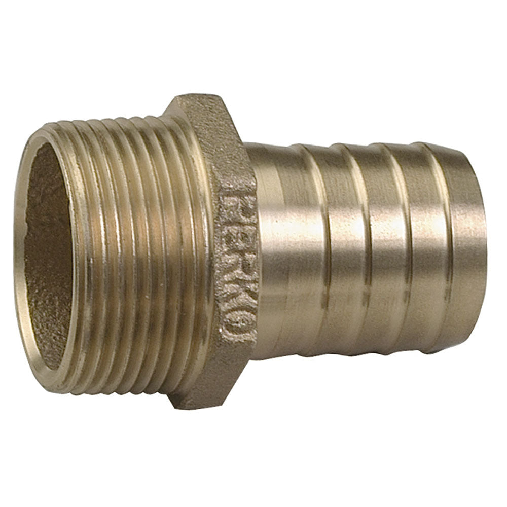 Perko 112 Pipe To Hose Adapter Straight Bronze MADE IN THE USA 0076DP8PLB Main image