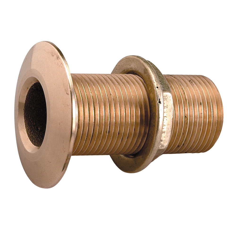 Perko 1 ThruHull Fitting wPipe Thread Bronze MADE IN THE USA 0322DP6PLB Main image