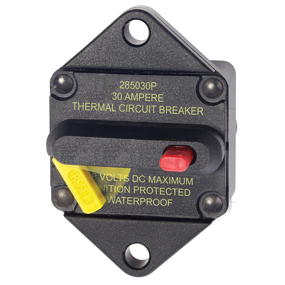 Blue Sea 7081 30 Amp Circuit Breaker Panel Mount 285 Series 7081 Main image