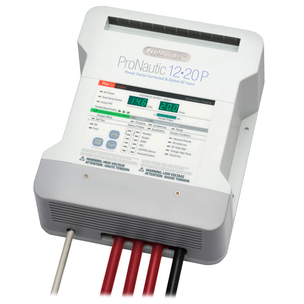 ProMariner ProNautic 1220P 20 Amp 3 Bank Battery Charger 63120 Main image