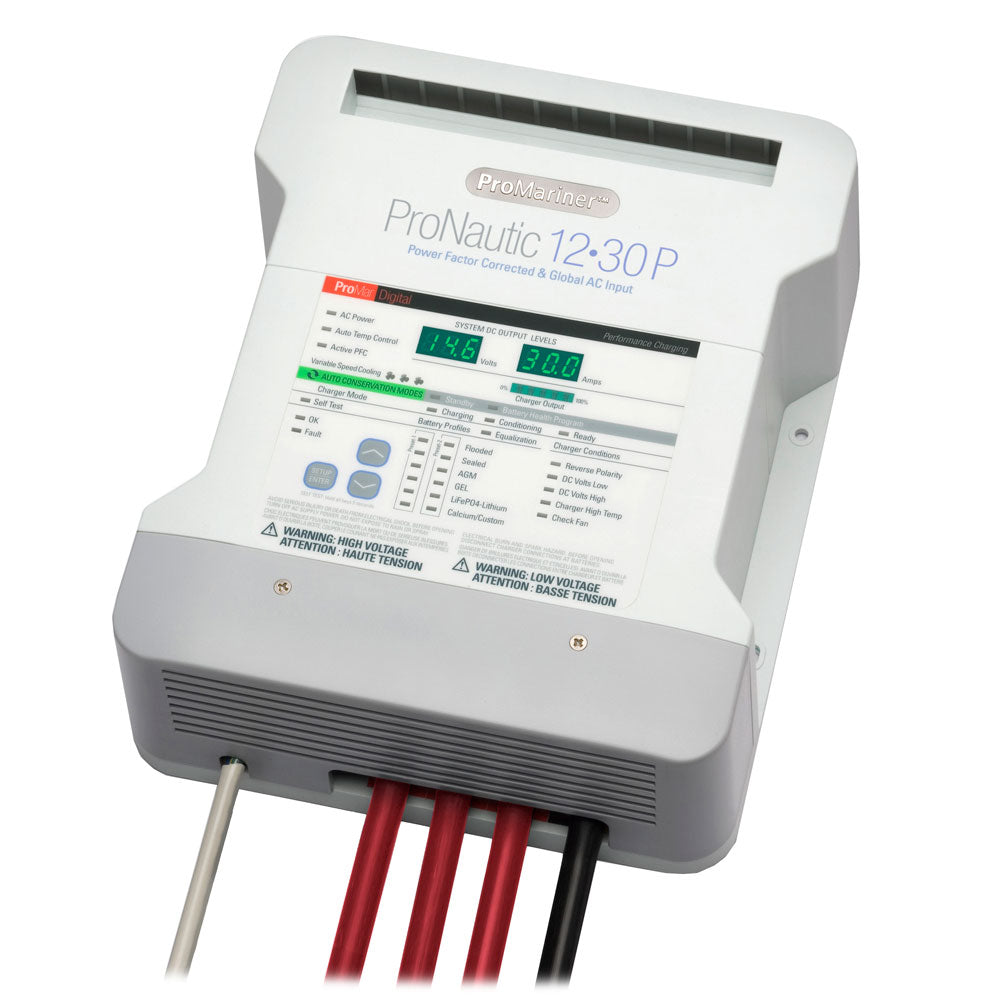 ProMariner ProNautic 1230P 30 Amp 3 Bank Battery Charger 63130 Main image