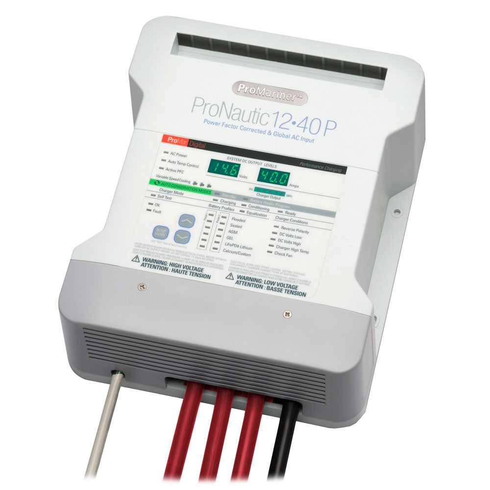 ProMariner ProNautic 1240P 40 Amp 3 Bank Battery Charger 63140 Main image