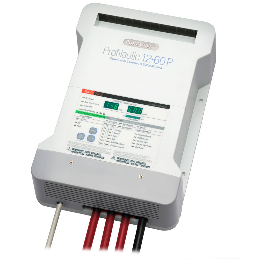 ProMariner ProNautic 1260P 60 Amp 3 Bank Battery Charger 63160 Main image
