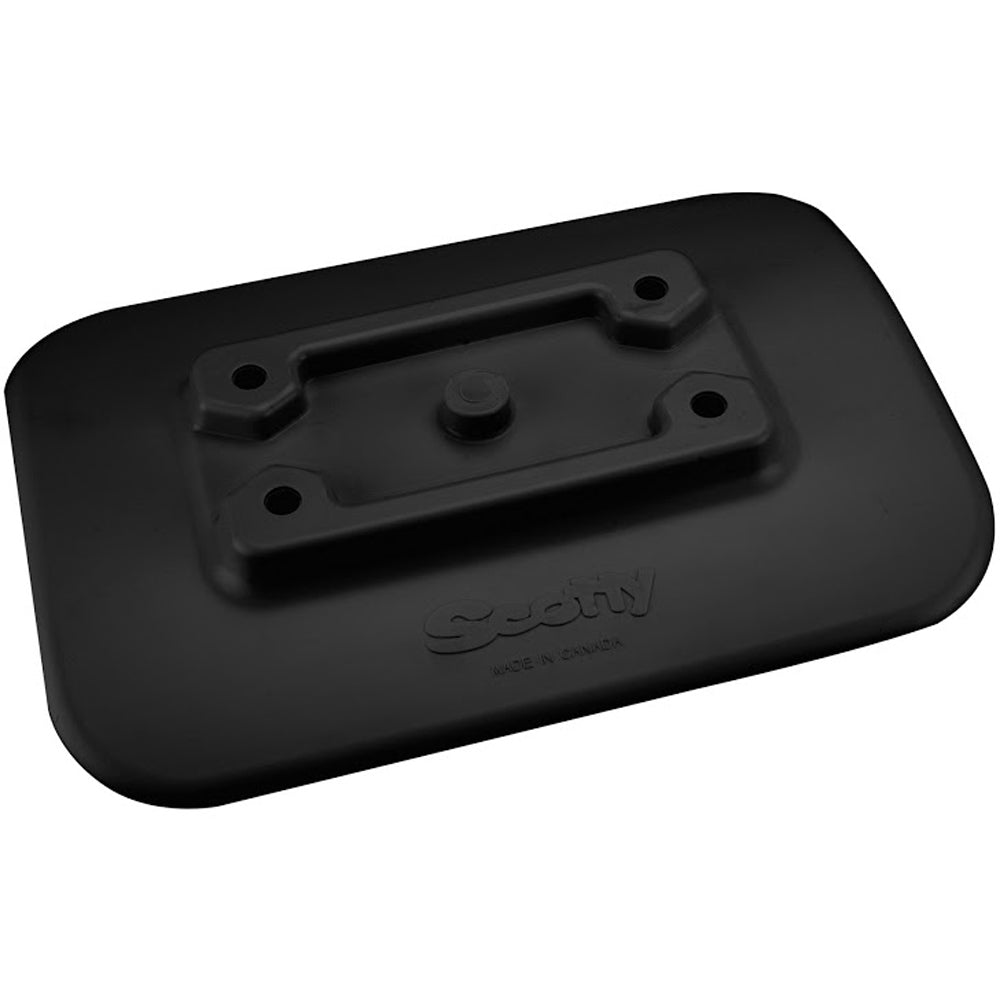 Scotty 341BK GlueOn Mount Pad fInflatable Boats  Black 341BK Main image