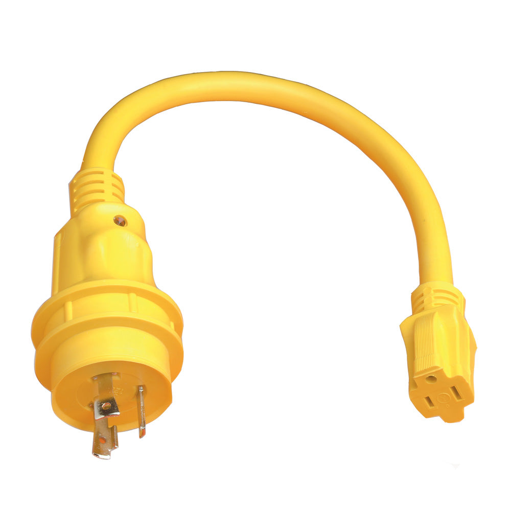 Marinco Pigtail Adapter  15A Female to 30A Male 105SPP Main image