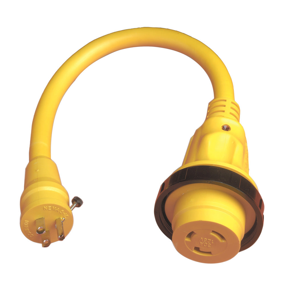 Marinco Pigtail Adapter Plus  30A Female To 15A Male 104SPP Main image