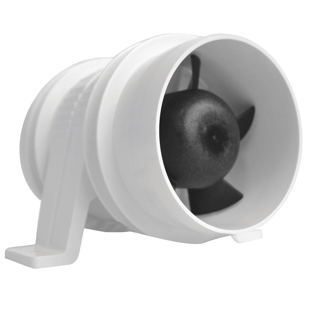 Attwood Turbo 3000 Series Water-Resitant, In-Line Blower - 12V - White [1733-4] Secondary image