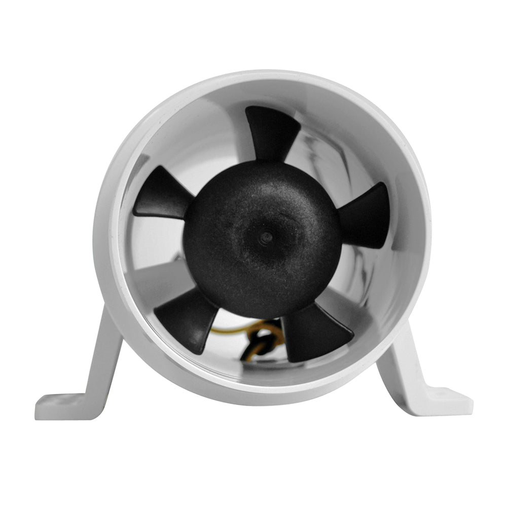 Attwood Turbo 3000 Series WaterResitant InLine Blower  12V  White 17334 Main image