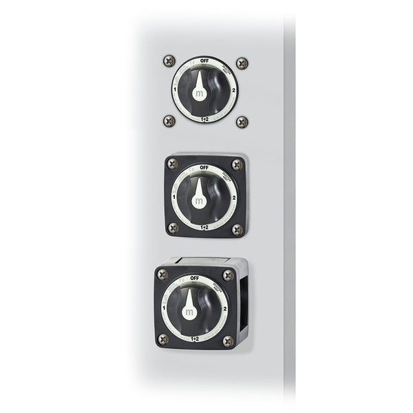 Blue Sea 6007200 Battery Switch Mini  4 Position  Black 6007200
