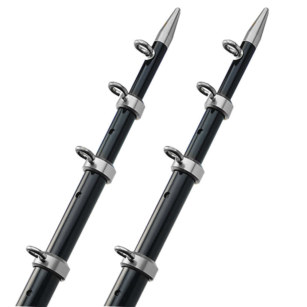 TACO 15 Telescopic Outrigger Poles HD 112  BlackSilver OT0542BKA15HD Main image