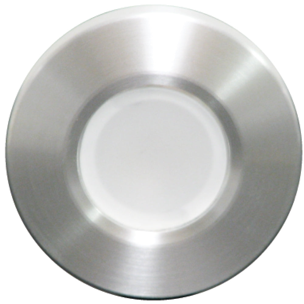 Lumitec Orbit  Flush Mount Down Light  Brushed Finish  4Color WhiteRedBluePurple NonDimming 112500 Main image