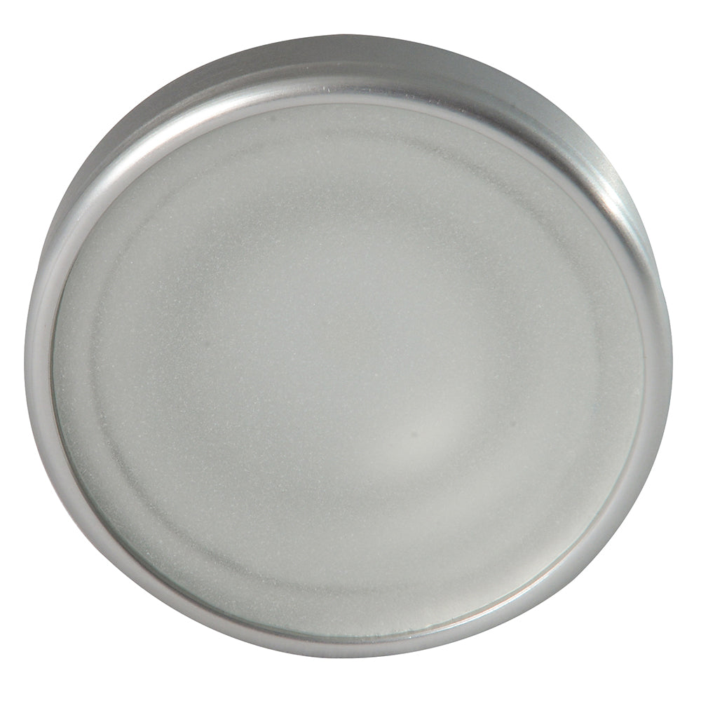 Lumitec Halo  Flush Mount Down Light  Brushed Finish  4Color WhiteBlueRedPurple NonDimming 112800 Main image