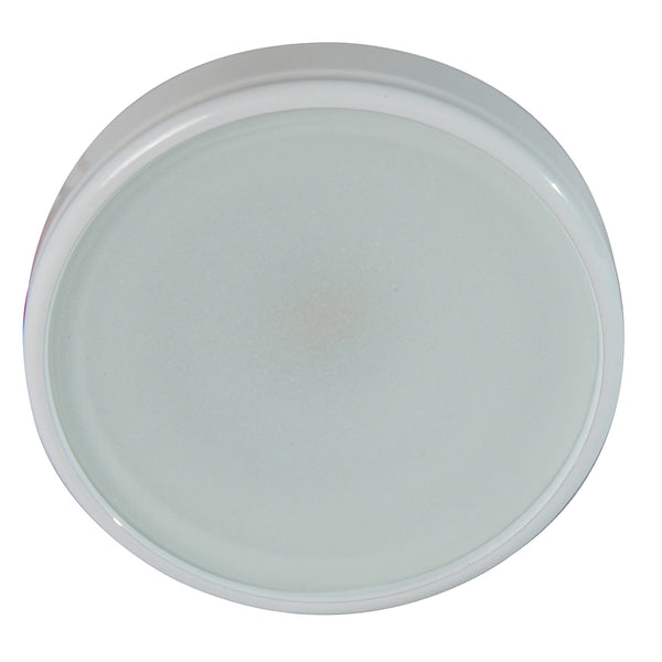 Lumitec Halo  Flush Mount Down Light  White Finish  4Color  WhiteBlueRedPurple NonDimming 112820