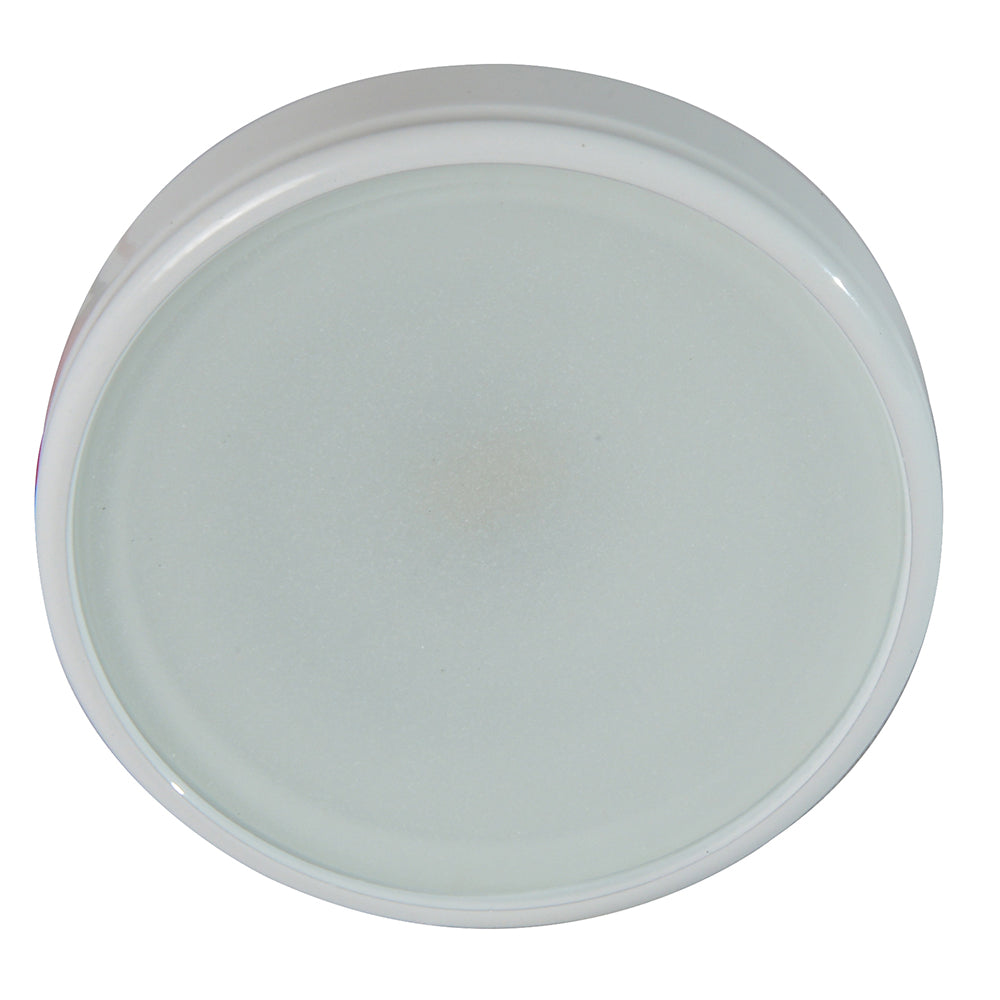 Lumitec Halo  Flush Mount Down Light  White Finish  3Color RedBlue NonDimming wWhite Dimming 112828 Main image