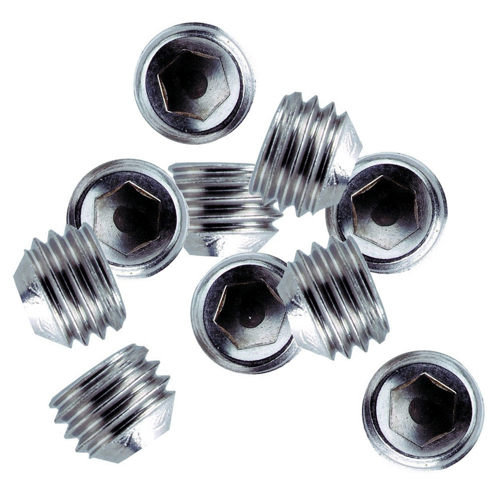 Whitecap 1428 Thread SS Set Screws  10 Pack 6249C Main image