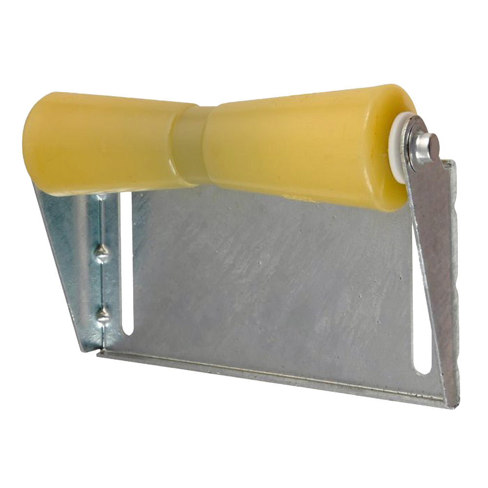 CE Smith Panel Bracket Assembly 12 Keel Roller  Yellow TPR 10455G Main image
