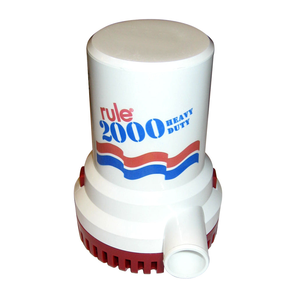 Rule 2000 GPH NonAutomatic Bilge Pump  24V 12 Main image