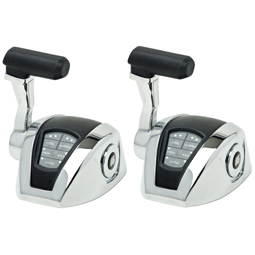 UFlex Power A Electronic Control Package  Single EngineDual Station  Electronic ThrottleMechanical Shift EM12 Main image