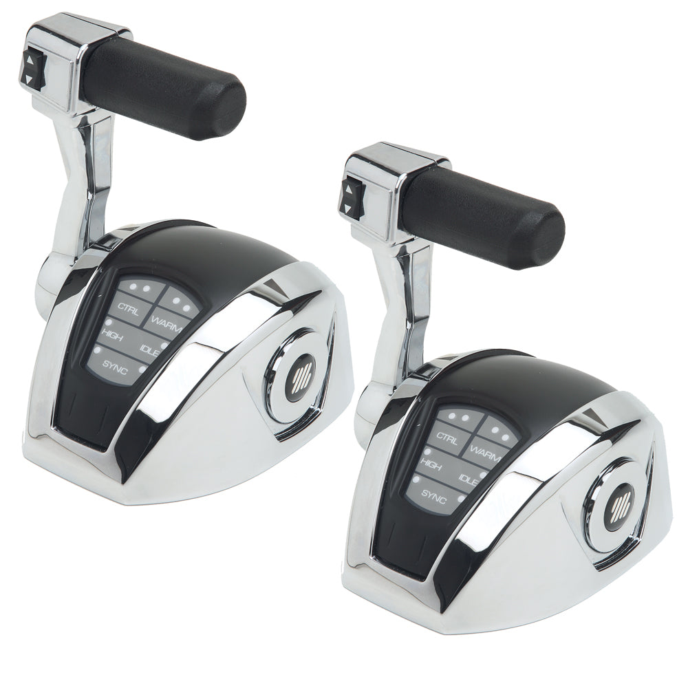 UFlex Power A Electronic Control Package w Trim  Single EngineDual Station  Mechanical ThrottleMechanical S MM12T Main image